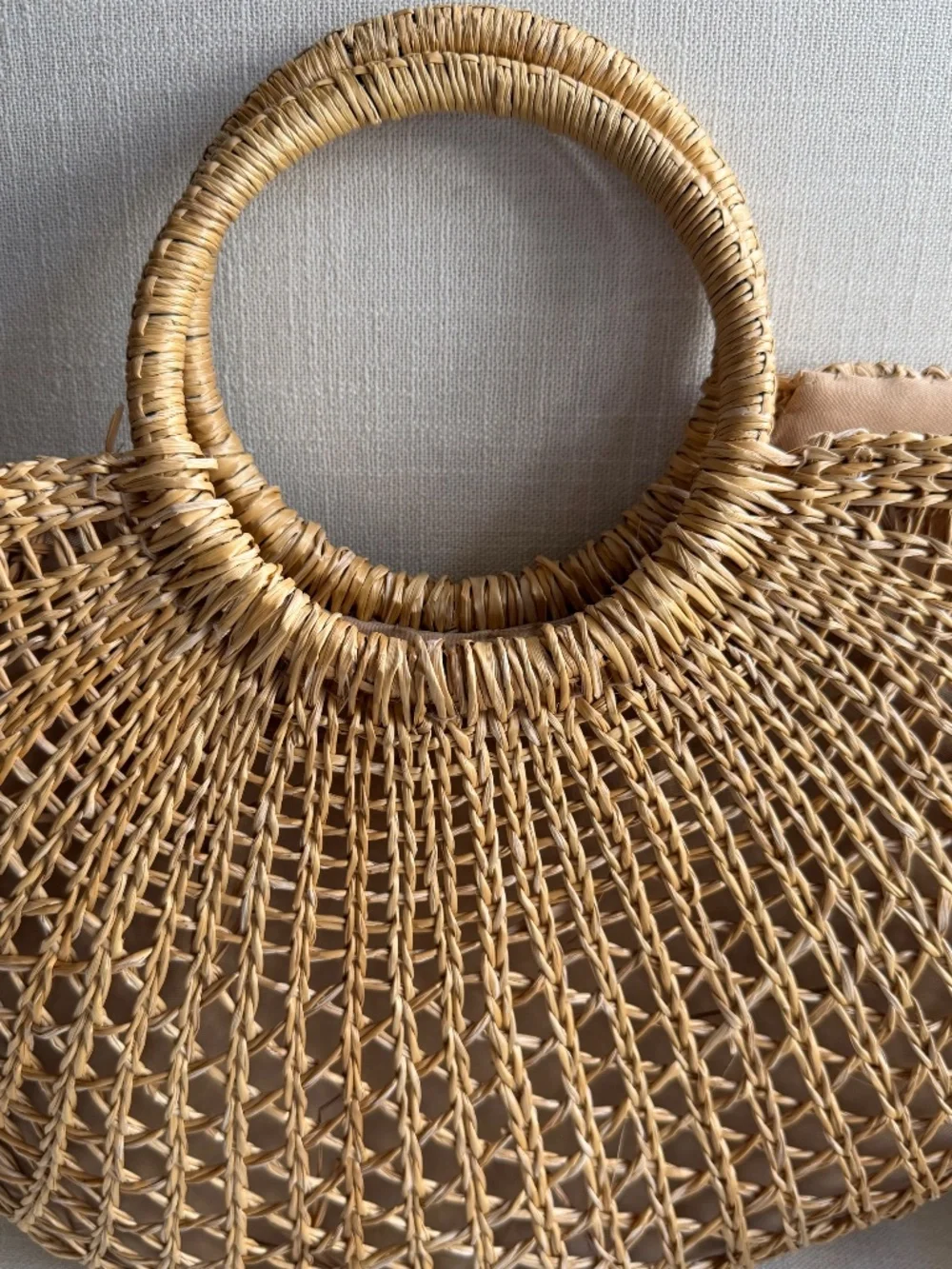 Straw Summer Bag - Picture 3 of 6